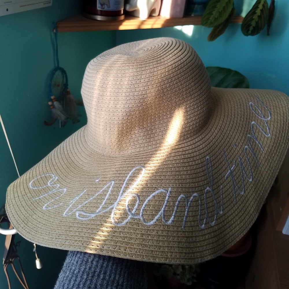 J.crew "on island time" floppy hat